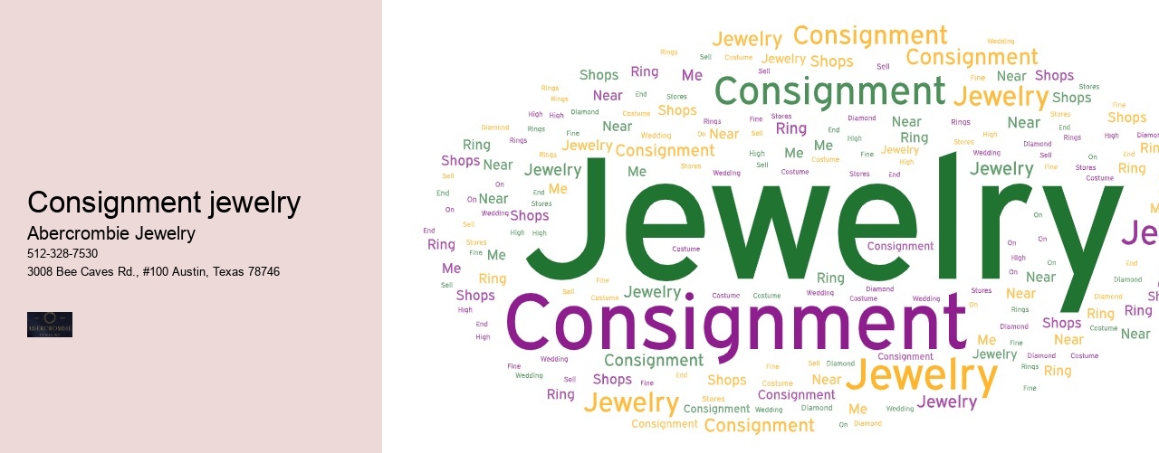 Consignment jewelry