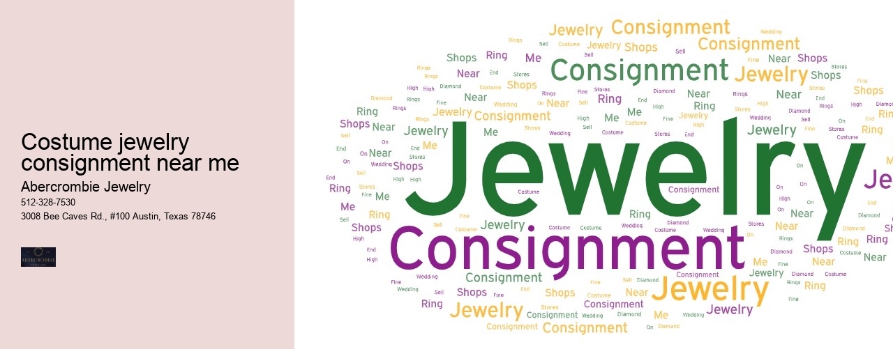 Costume jewelry consignment near me