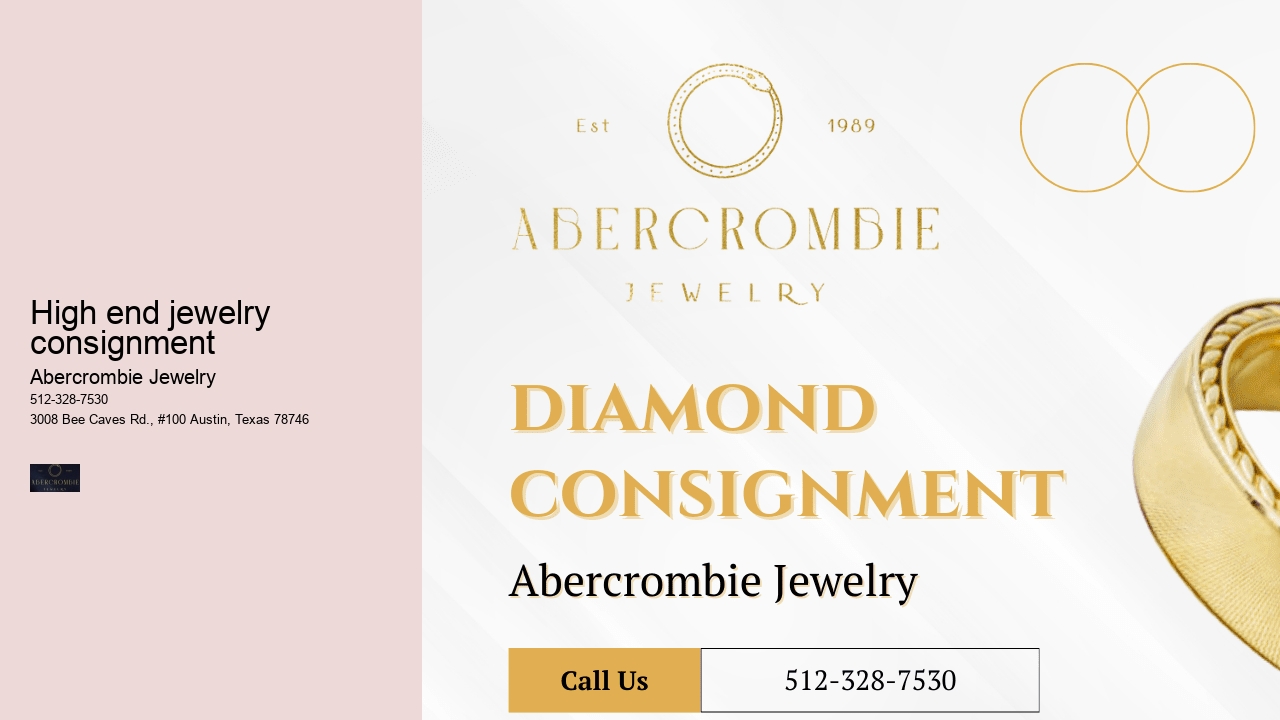 High end jewelry consignment