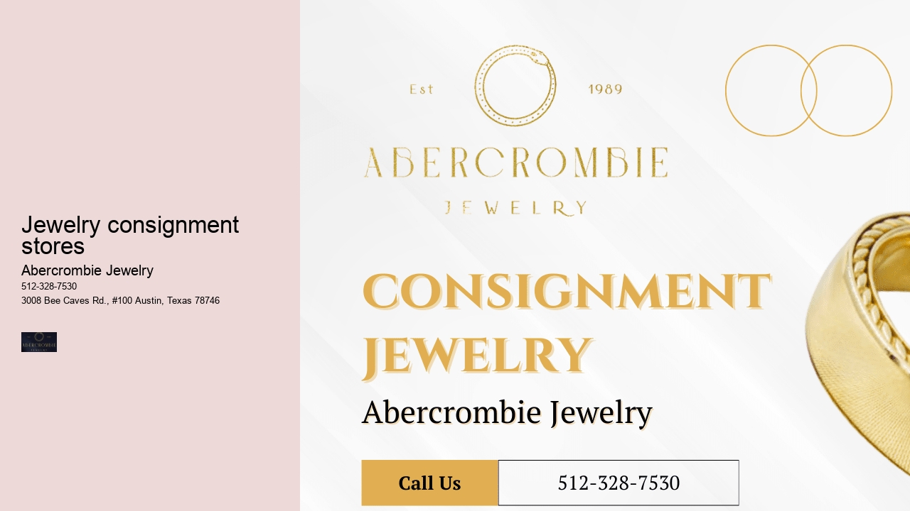 Jewelry consignment stores